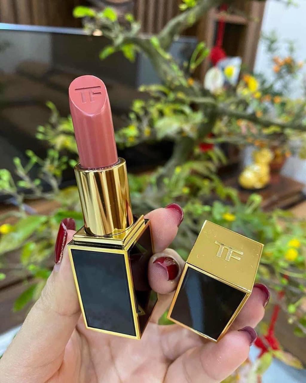 Son Tom Ford Lip Color 03 Nubile màu cam hồng đất