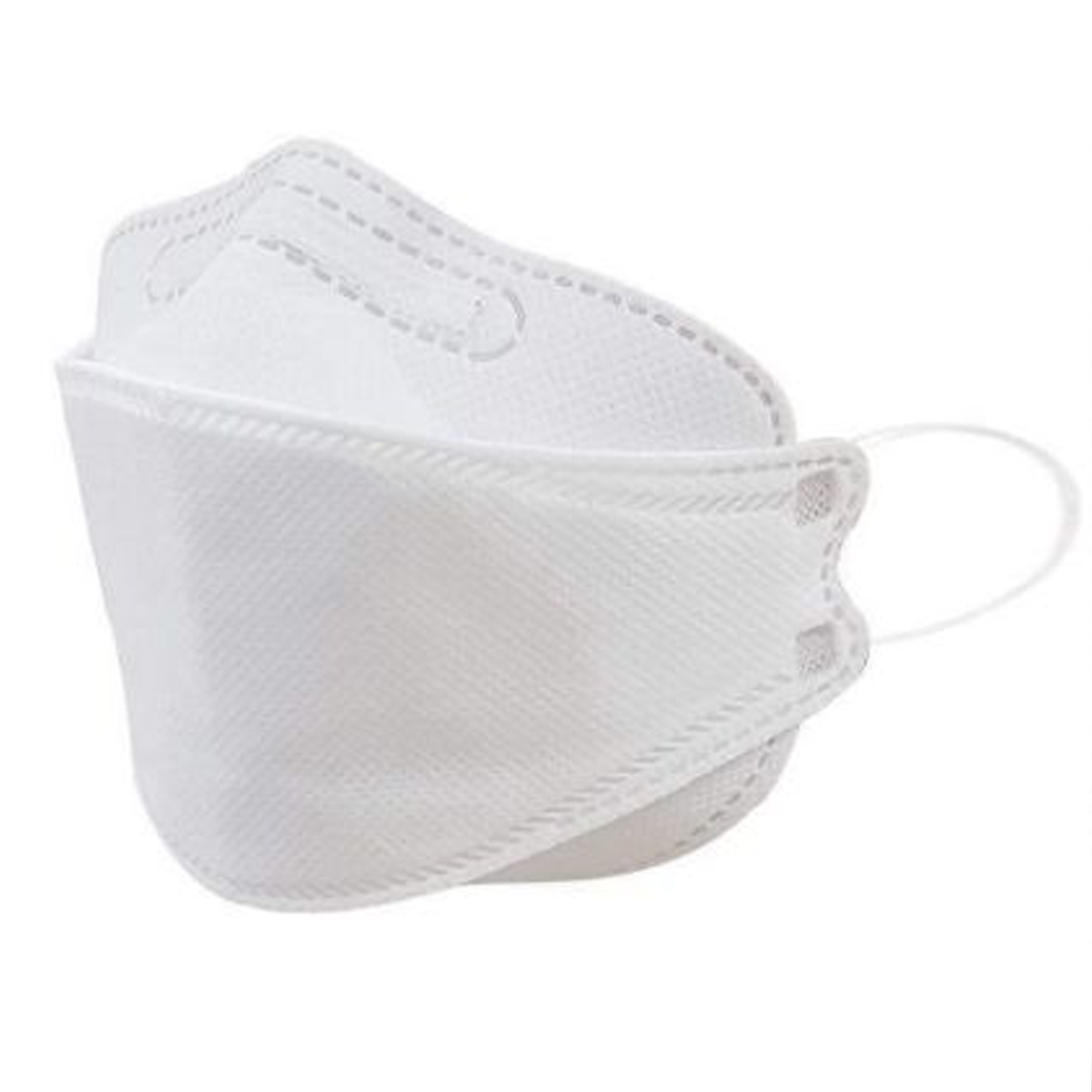 100 cái khẩu trang kf94 hàn quốc 4d 4 lớp màu trắng cao cấp kn95 n95