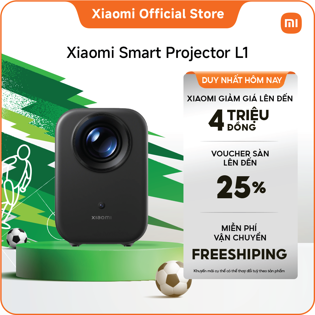 Xiaomi Smart Projector L1 Tận hưởng thế giới giải trí lập tức mở rộng trước mắt bạn