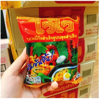 Mì tôm wai wai vị xá xíu thái lan