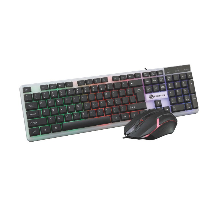 Bộ bàn phím và chuột limeide t11/g21b game led 7 màu-jl