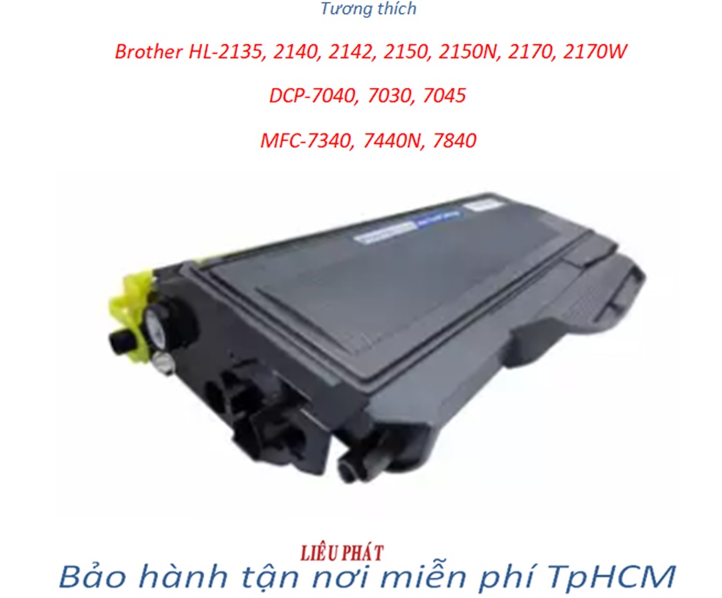 [HCM]Hộp mực in TN 2130 máy Brother HL-2135 2140 2142 2150 2150N 2170 2170W DCP-7040 7030 7045 MFC-7340 7440N 7840 hàng tương thích