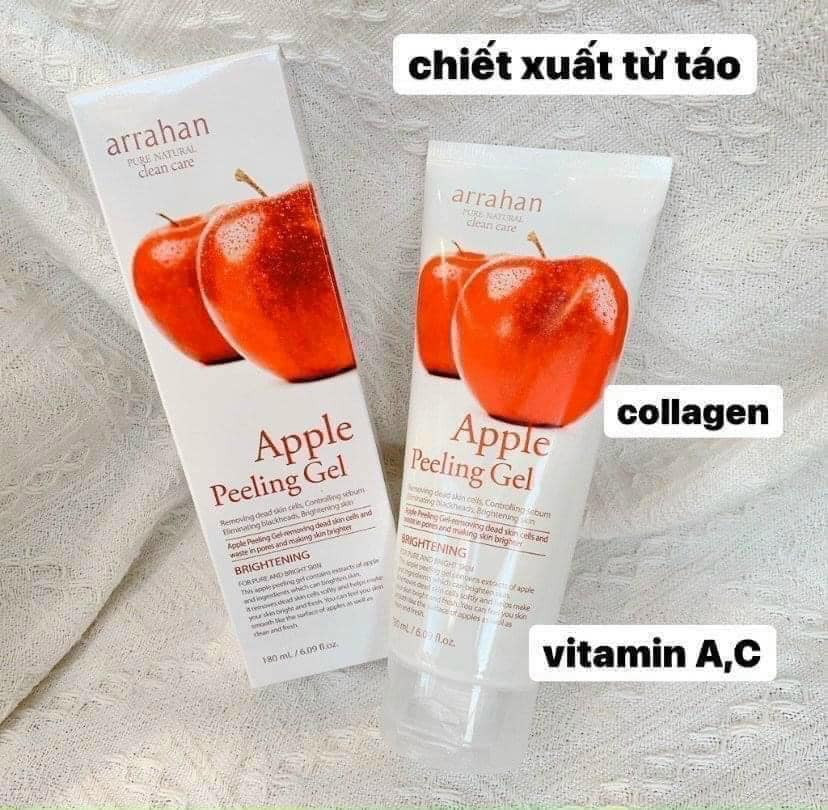 Tẩy da chết arahan vị táo hàn quốc 180ml