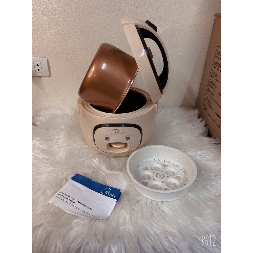 □♂♗ Nồi Cơm Điện mini NK MEDIA/ SHRAP/CUCKOO CR387/JIPLAI - Dung tích 1L kiểu dáng Con Lợn Siêu Đáng Yêu BH 12 tháng