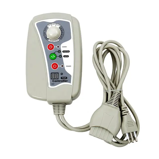 Sạc điều khiển nhiệt độ và kết nối nguồn điện của thảm đá nóng