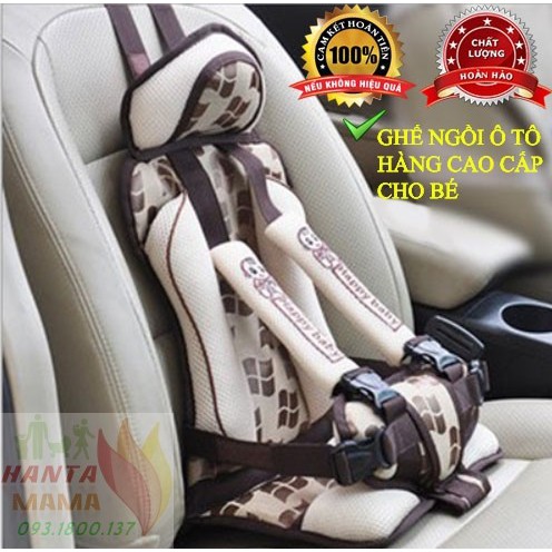 Ghế ngồi ô tô cho bé hàng cao cấp - Ghế ngồi phụ ô tô em bé bảo vệ an toàn cho bé từ 9 tháng - 6 tuổi (dưới 25kg)
