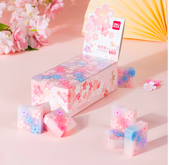 Gôm Tẩy Hình Chữ Nhật Sakura Cục Tẩy không bụi chữ nhật