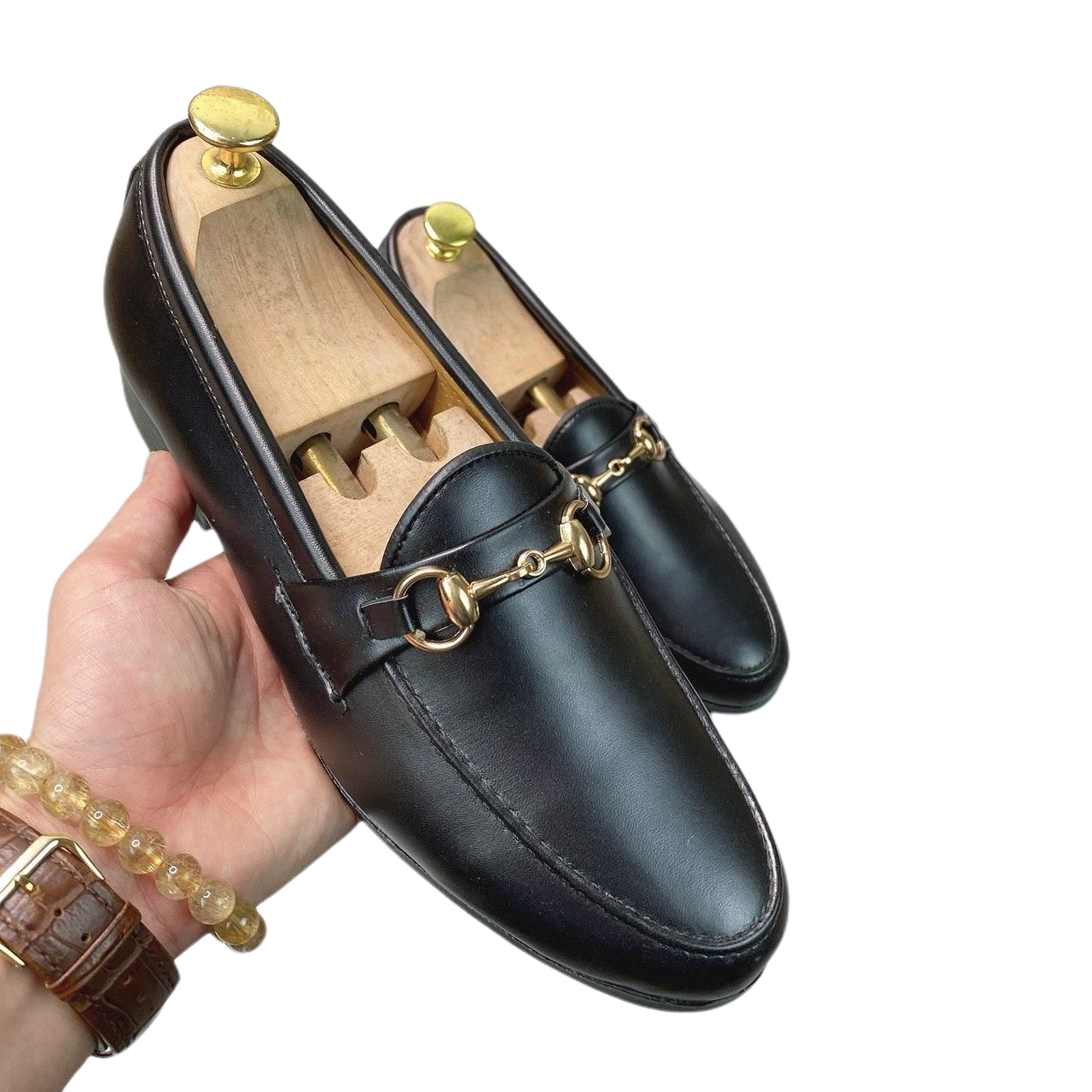 Giày Da Nam AROTI Dáng Lười Chất Da Đẹp Cao Cấp Chống Thấm Nước, Đế Khâu Siêu Bền, M517  LZD2