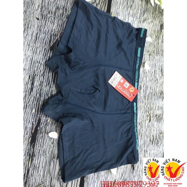 Quần xì đùi nam cotton lụa 4 chiều freeman - ms:6517