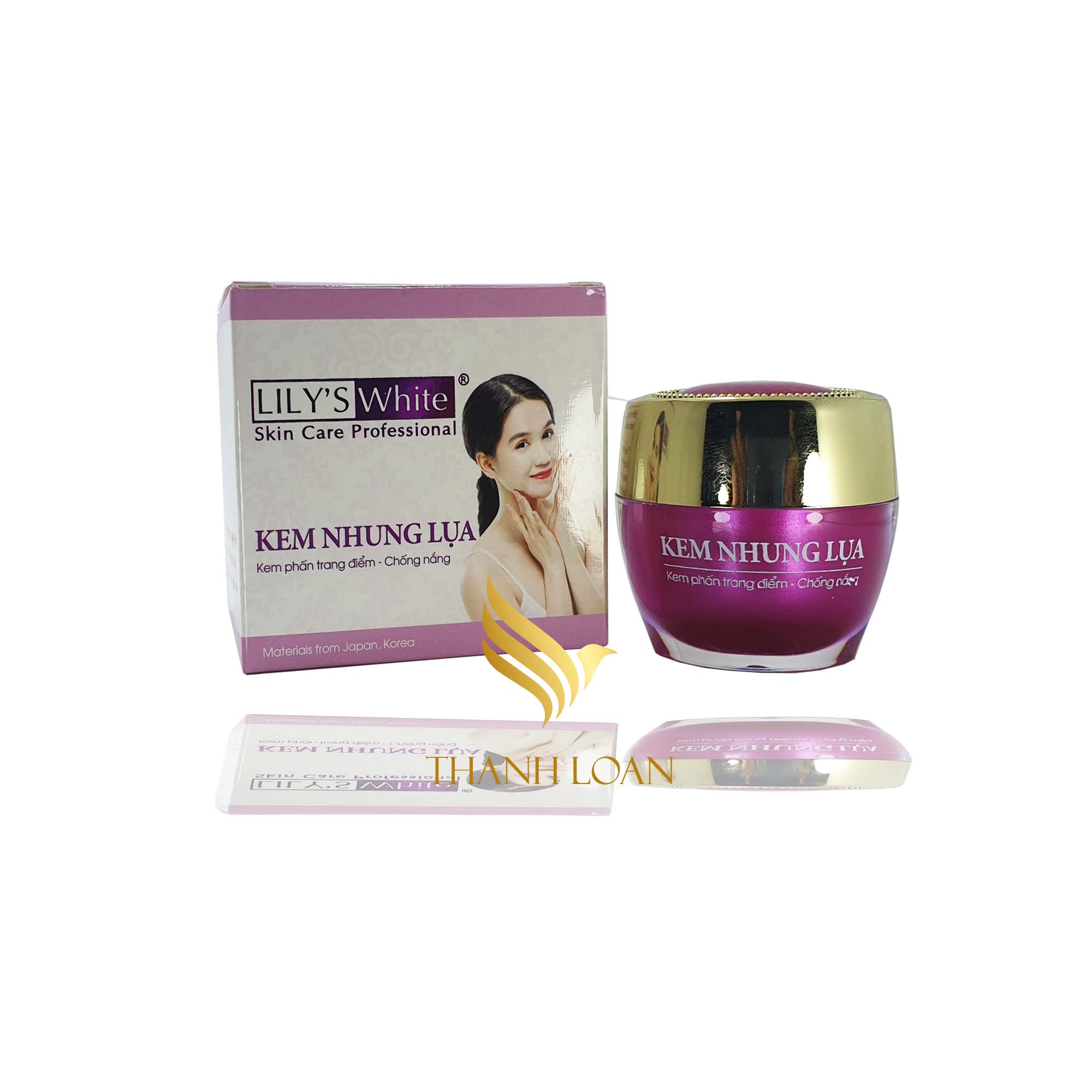 Kem nhung lụa Lily’s White (Kem phấn trang điểm – Chống nắng)