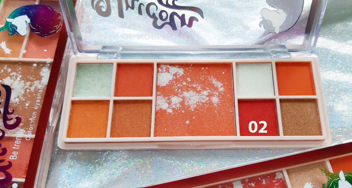 SET 9 Ô PHẤN MẮT VÀ MÁ HỒNG UNICON