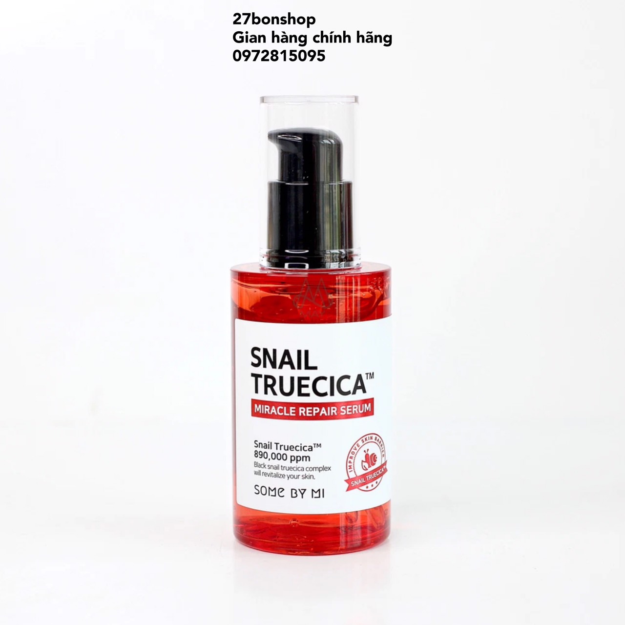 Tinh Chất Phục Hồi, Cải Thiện Vết Thâm Some By Mi Snail Truecica Miracle Repair Serum 50ml