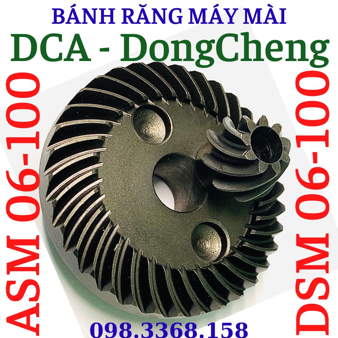 Bánh răng máy mài góc dong cheng mod. dsm06-100 , dca mod. asm06-100