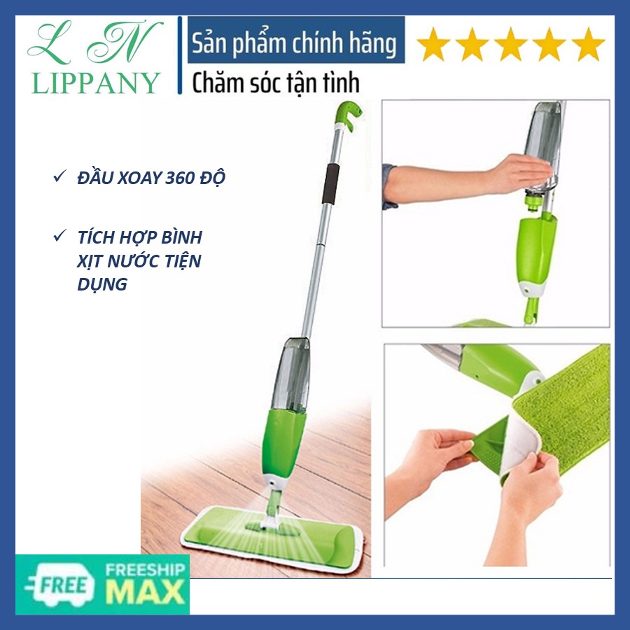 Cây lau nhà có bình xịt nước thông minh