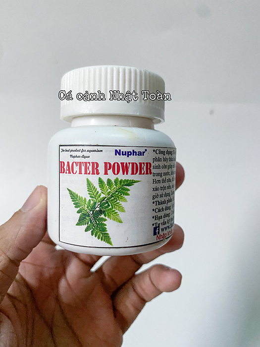 "hoàn tiền đến 10%" nuphar bacter powder vi sinh trong nước khử độc hồ cá non bộ