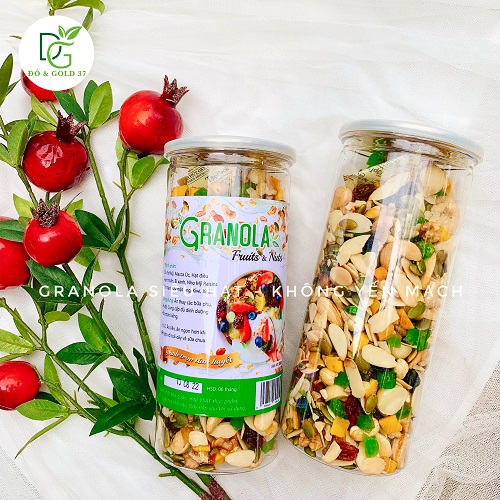 Granola siêu hạt không yến mạch - Granola cao cấp Đô 37