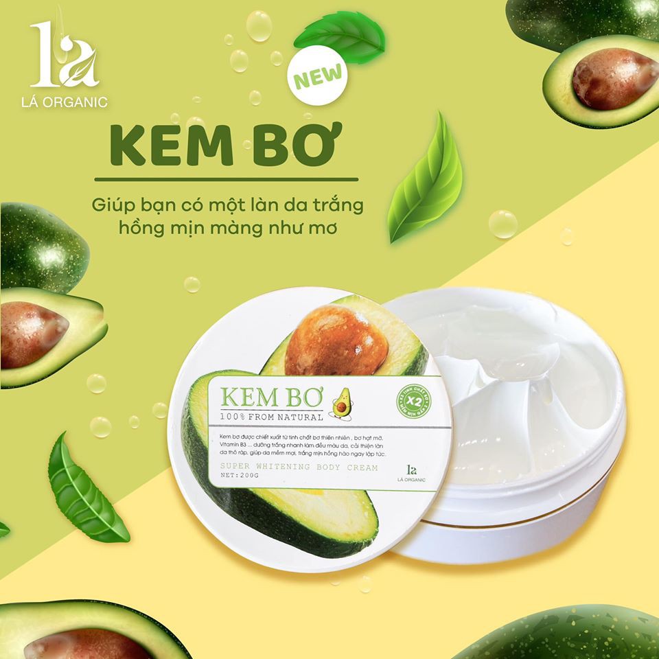 Kem Bơ Body: Lựa Chọn Hoàn Hảo Cho Làn Da Mịn Màng Và Trắng Sáng