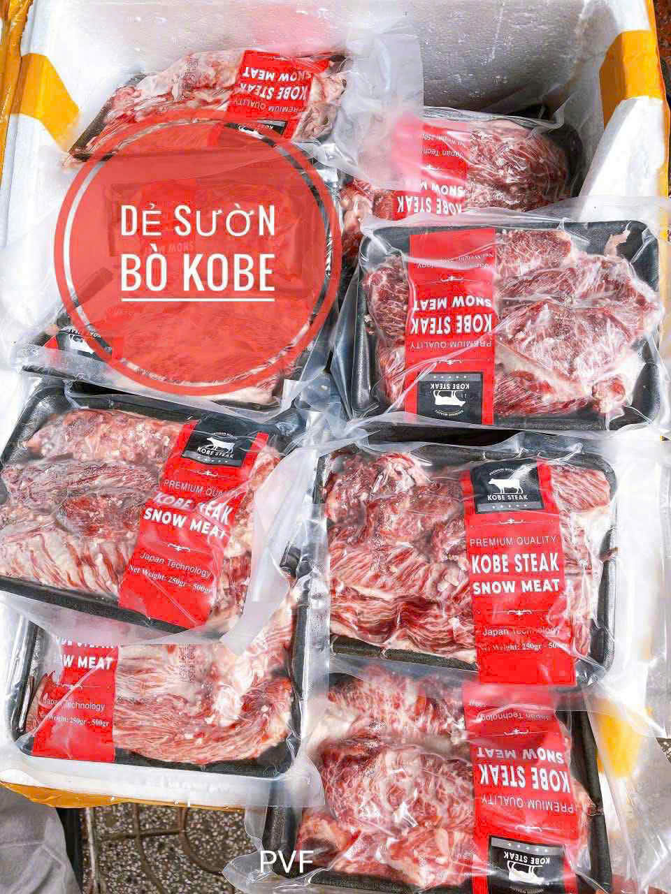 Dẻ Sườn kobe trâu ngon mềm 450g (2h giao hoả tốc)