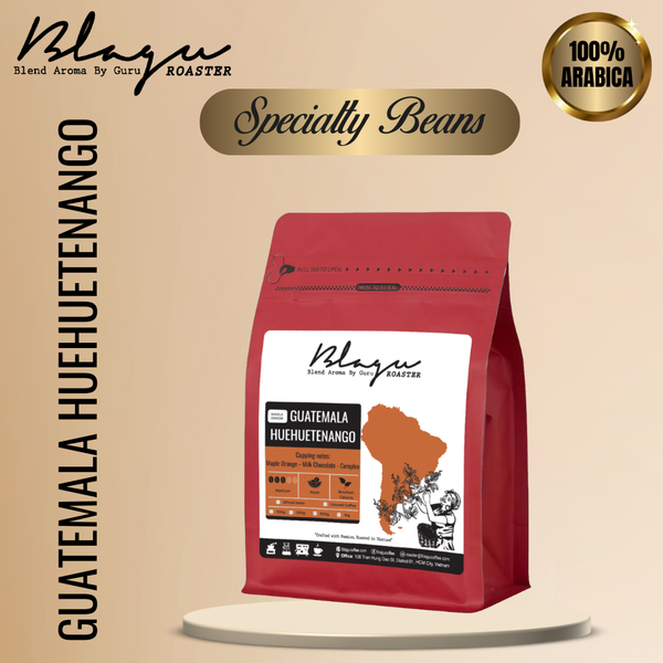 Cà phê Blagu hạt đã rang Guatemala Huehuetenango - Medium
