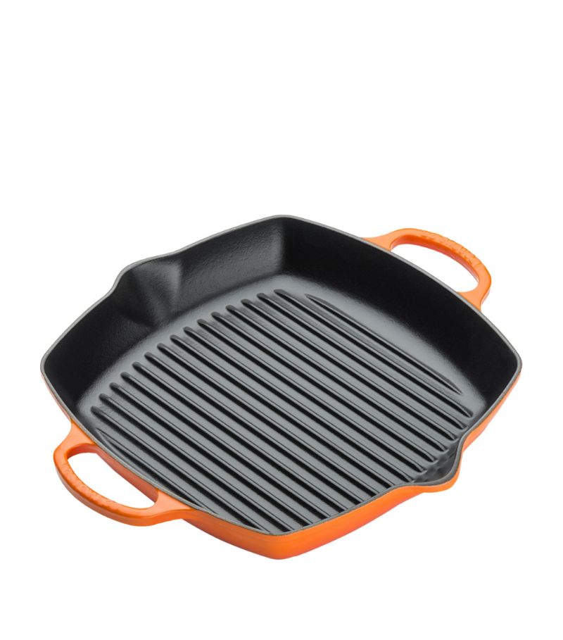 Chảo gang vuông 2 tay cầm le creuset 30cm