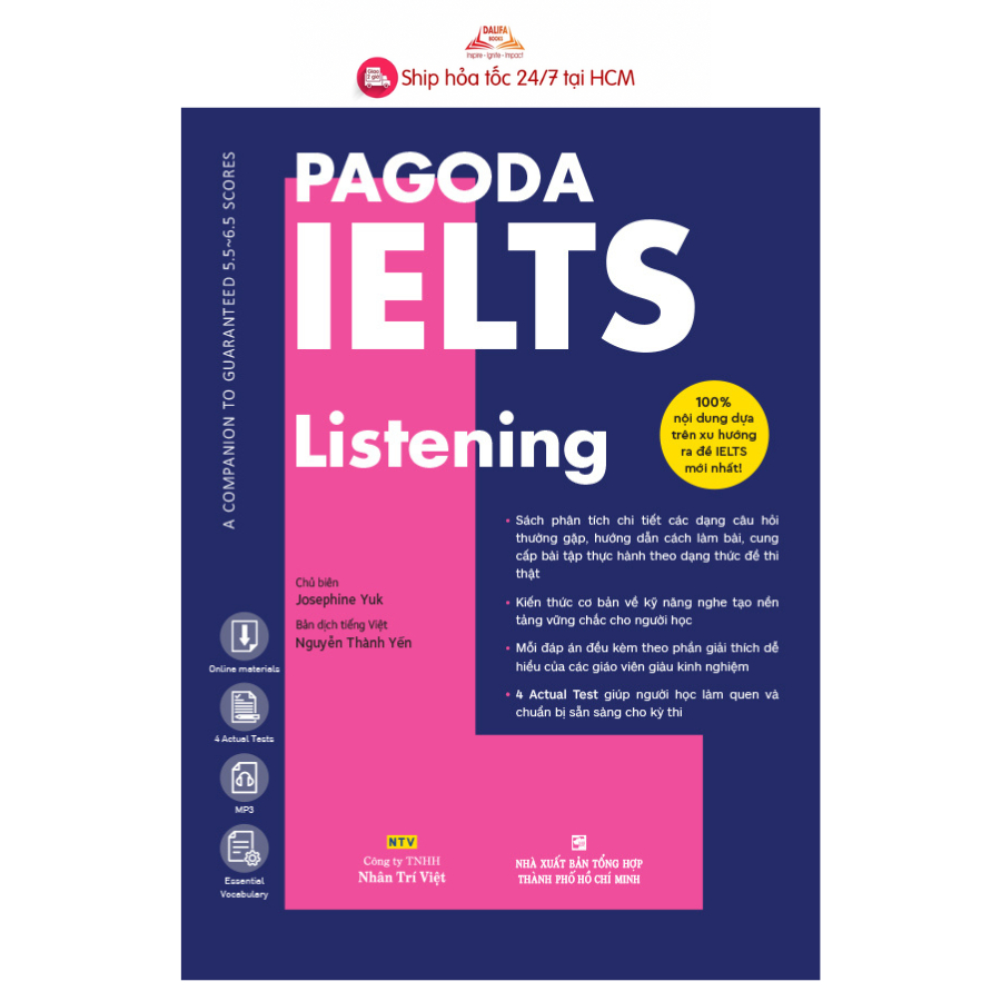 Sách - Pagoda IELTS Listening