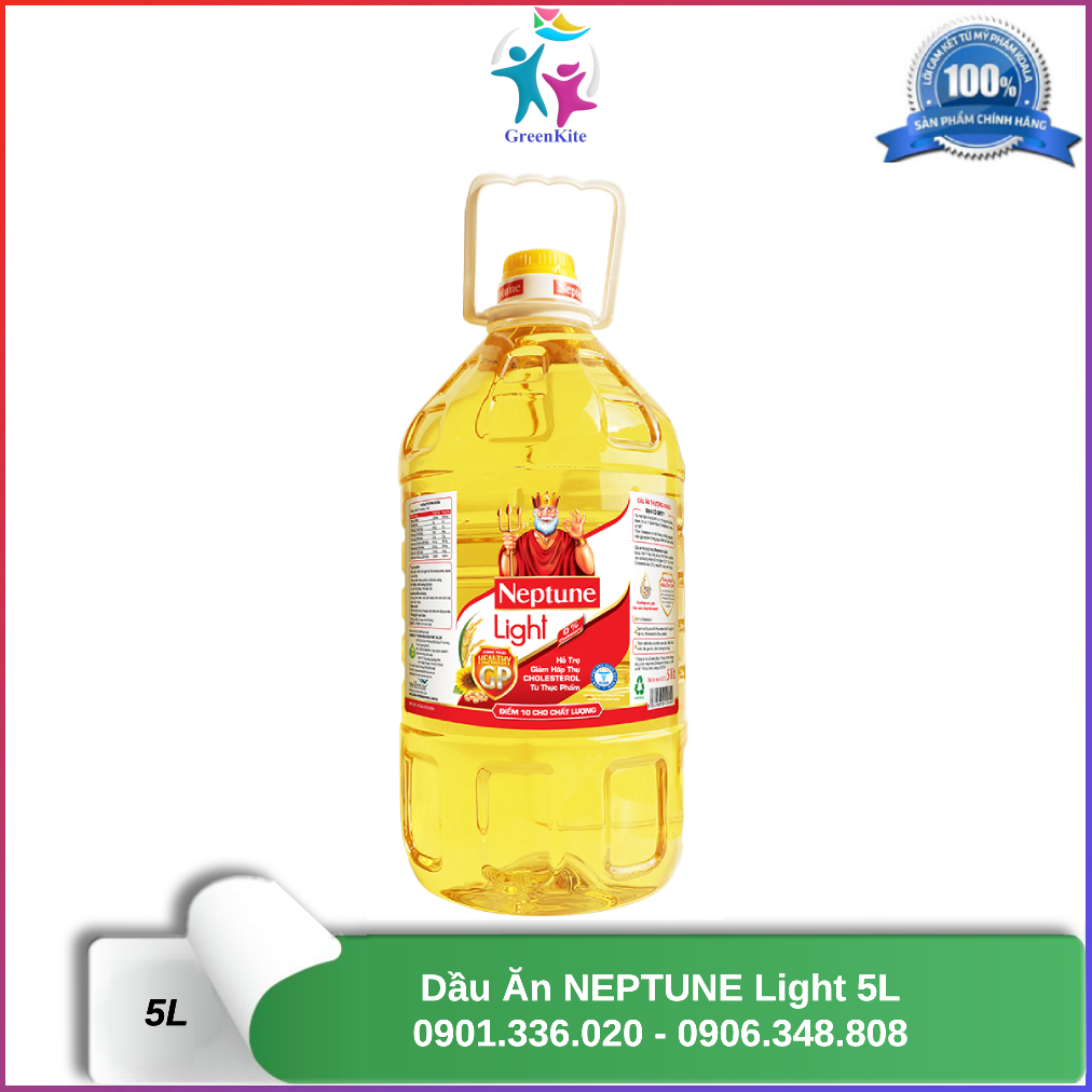 Neptune Light Premium Cooking Oil 5L