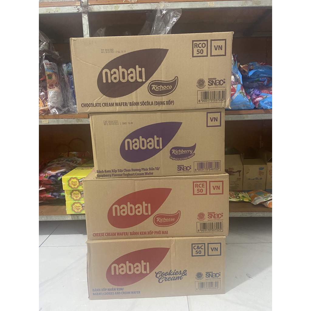 Thùng Nabati các vị
