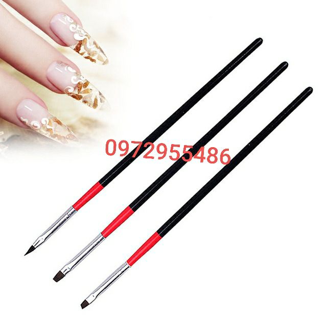 Bộ cọ bản, cọ vẽ 3 cây