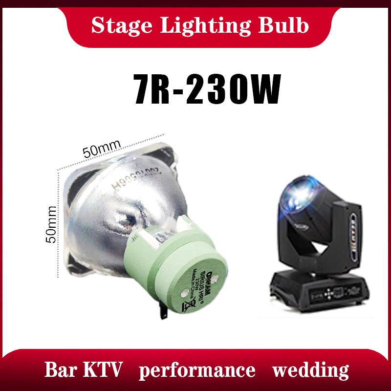 Miễn phí vận chuyển 7r 230w đèn mới sirius hri 230w di chuyển đầu tia ánh sáng