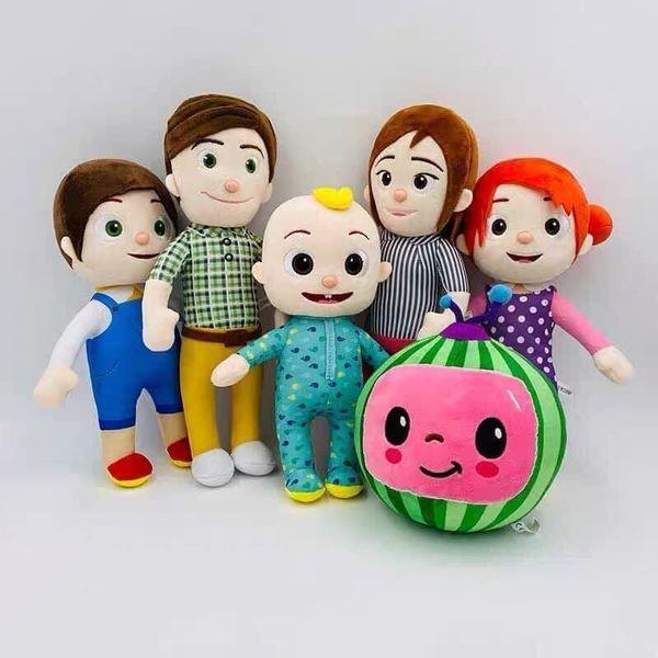 HOT SALE Đồ chơi Gấu bông gia đình Coco melon có nhạc và không nhạc