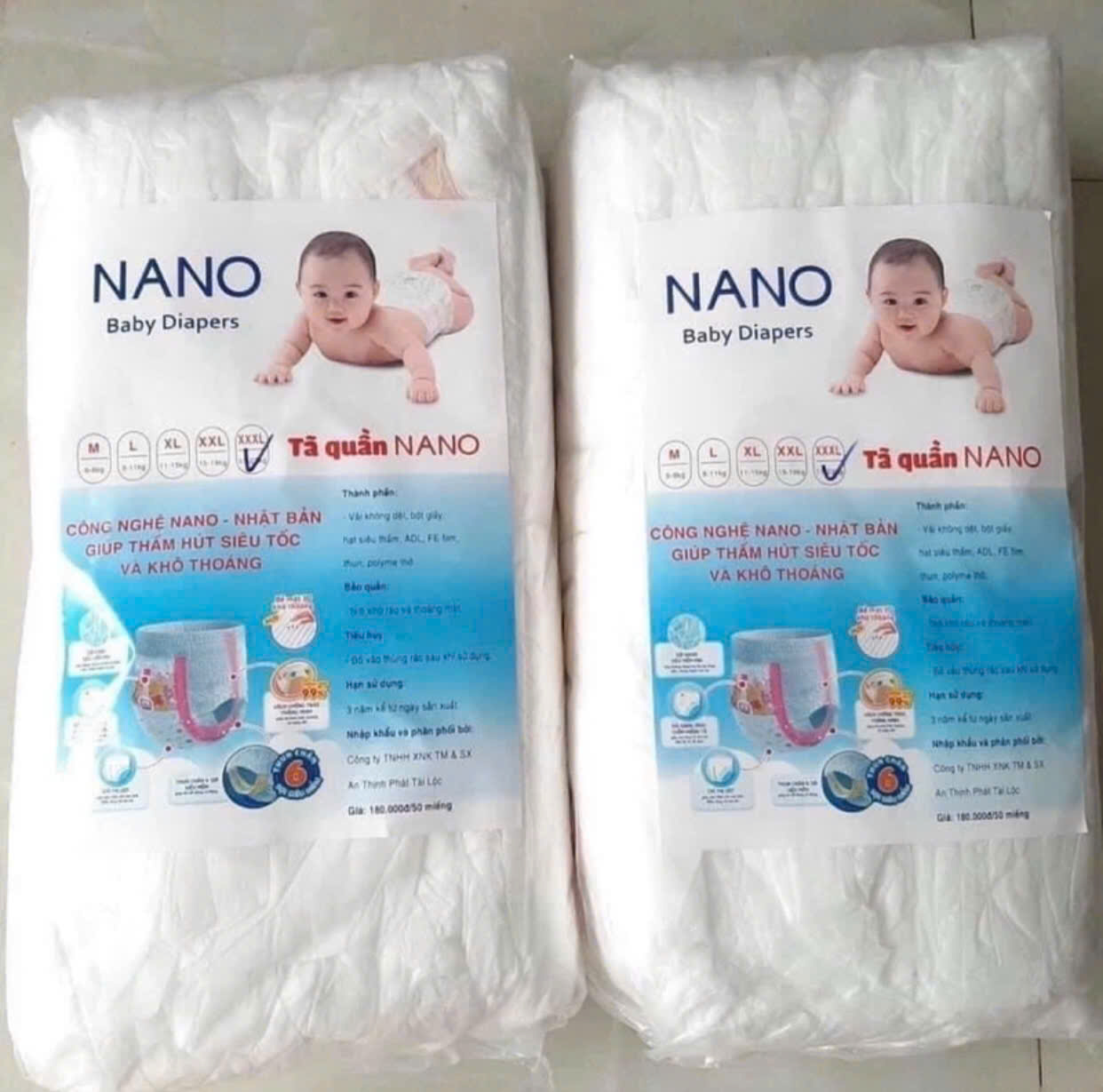 50 Pieces of Nano Pants with Beautiful Patterns M-8Xl
