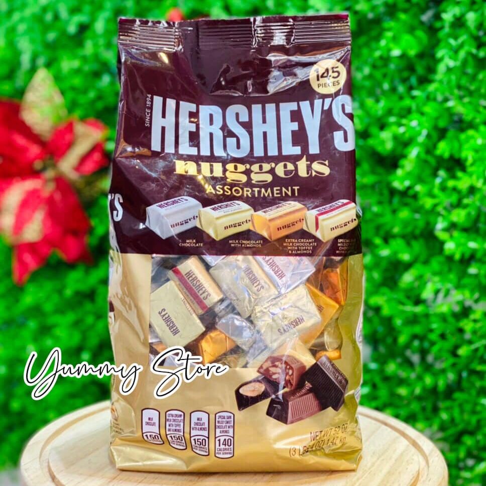 Lẻ 100g socola hershey's kisses mỹ