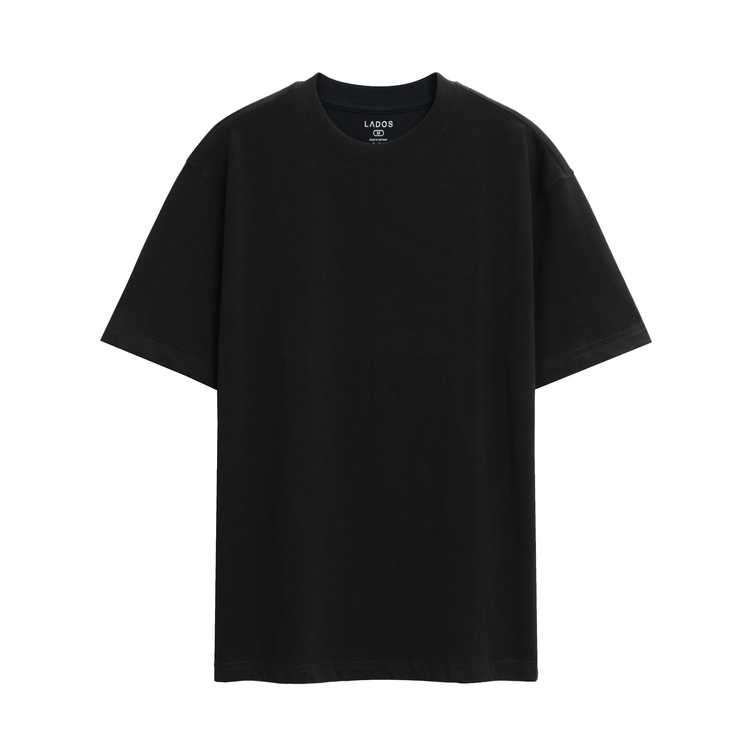 Áo Thun Tee cổ tròn 100% cotton 250gsm Unisex Lados-9144 chất dày dặn, thấm hút, phong cách trẻ trung