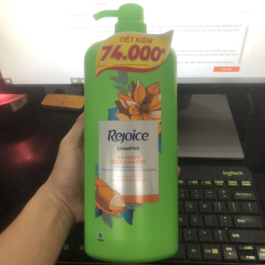Dầu Gội Rejoice Siêu Mượt