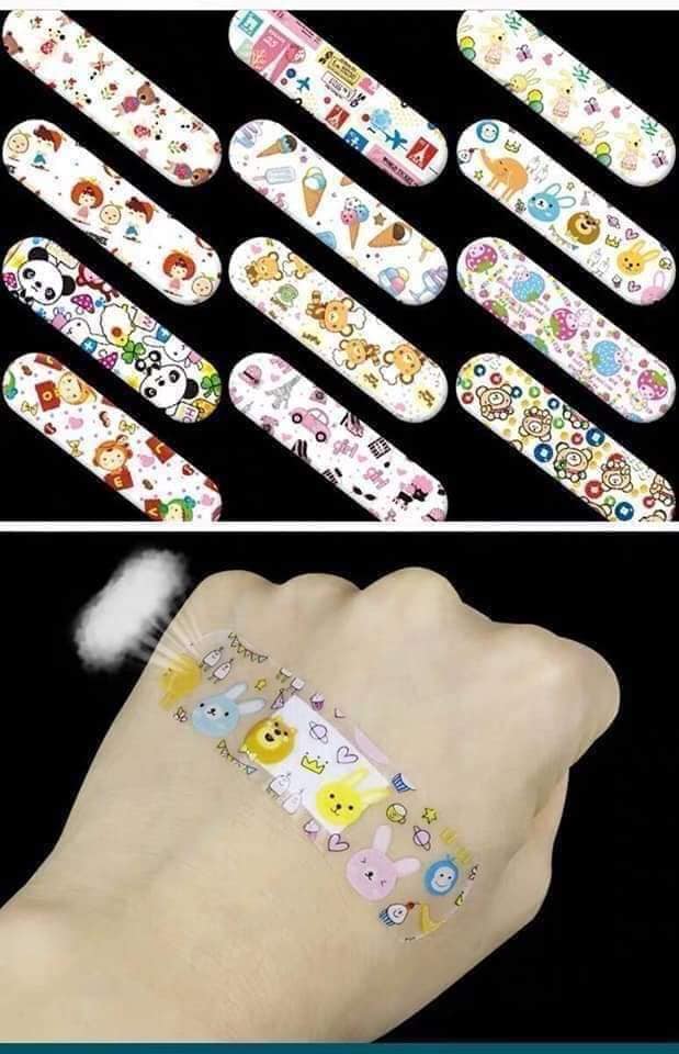 Băng ơ gâu siêu kute cho bé-ơ gâu hình trẻ em-Ơ gâu cho bé-Ơ Gâu Hoạ Tiết Hoạt Hình Ngộ Nghĩnh