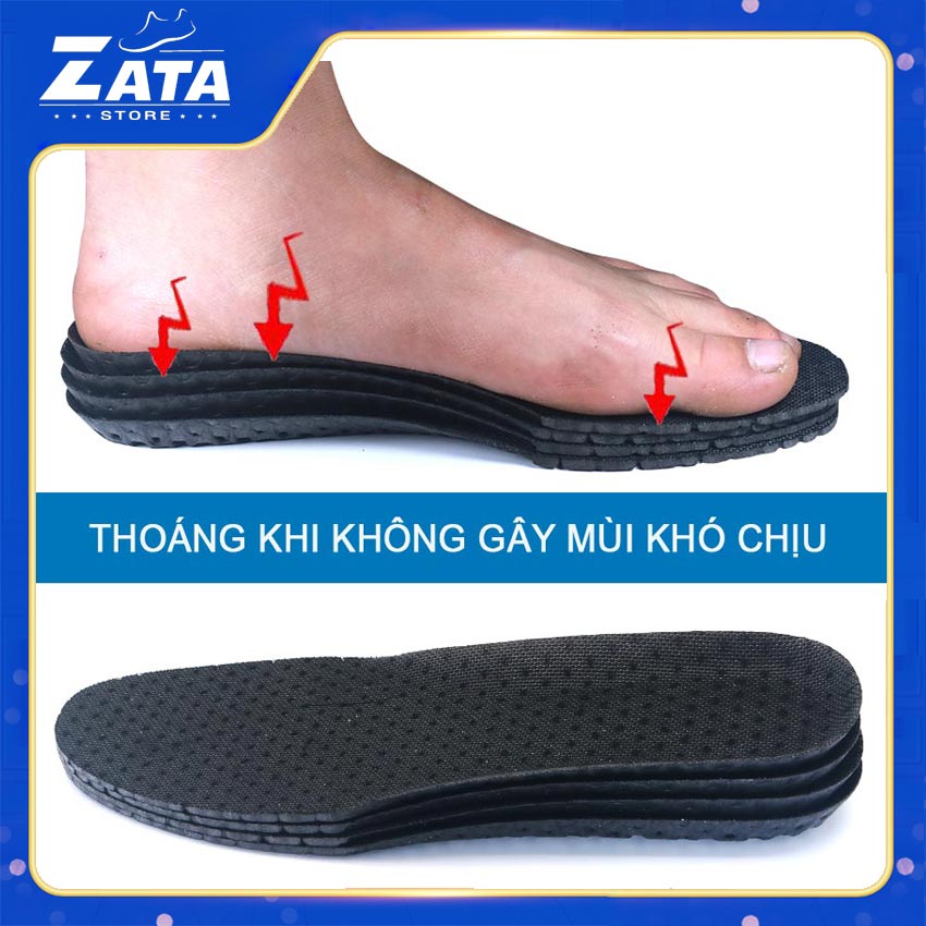 01 cặp Lót giày sneaker nam nữ, lót giày thể thao êm nhẹ thoáng bền đẹp ZATA - ZTX01