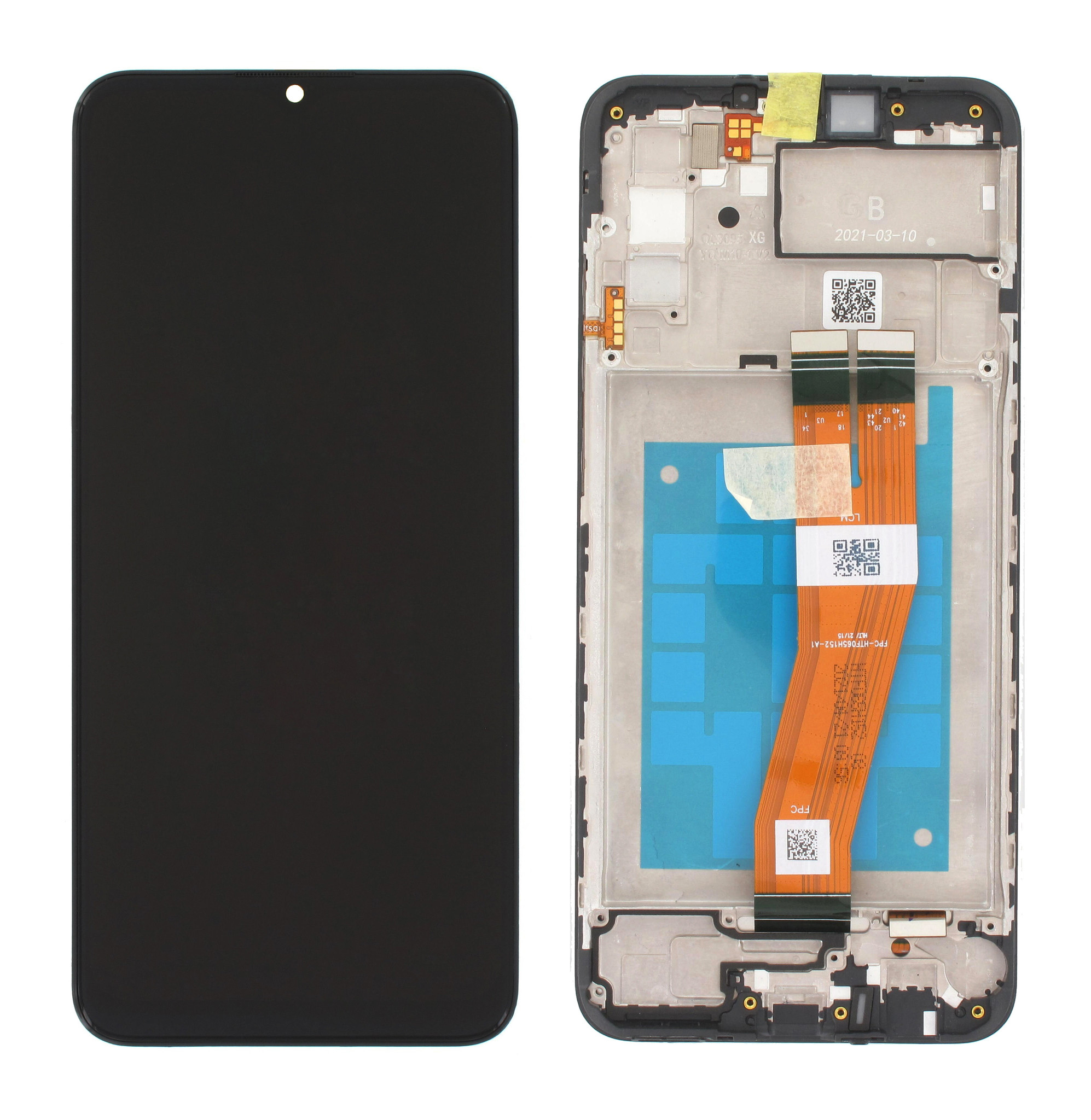 Màn hình samsung a02s / a025 zin khung