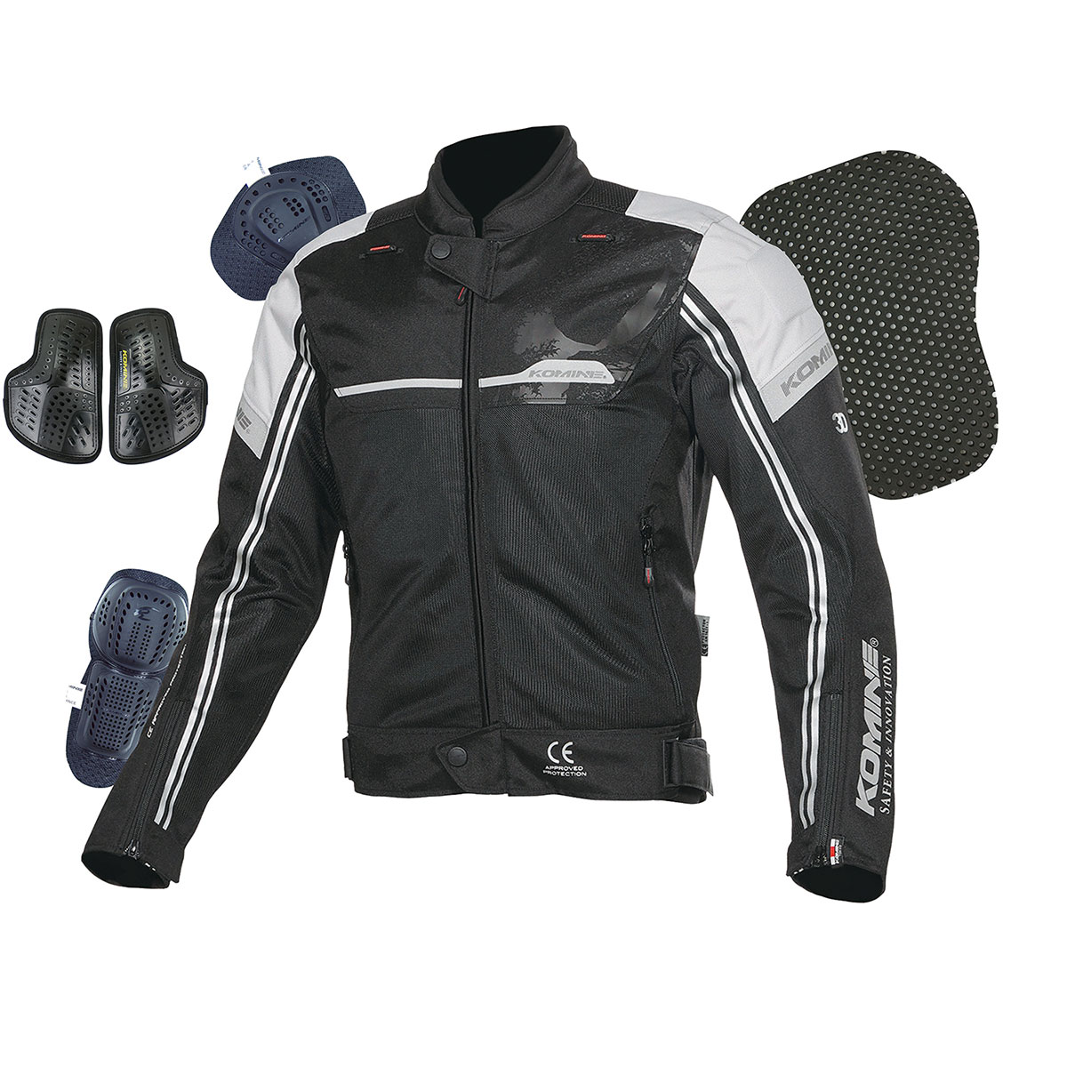 [Motoworld Phân Phối] Áo Giáp Bảo Hộ Komine JK-133 Airstream Mesh