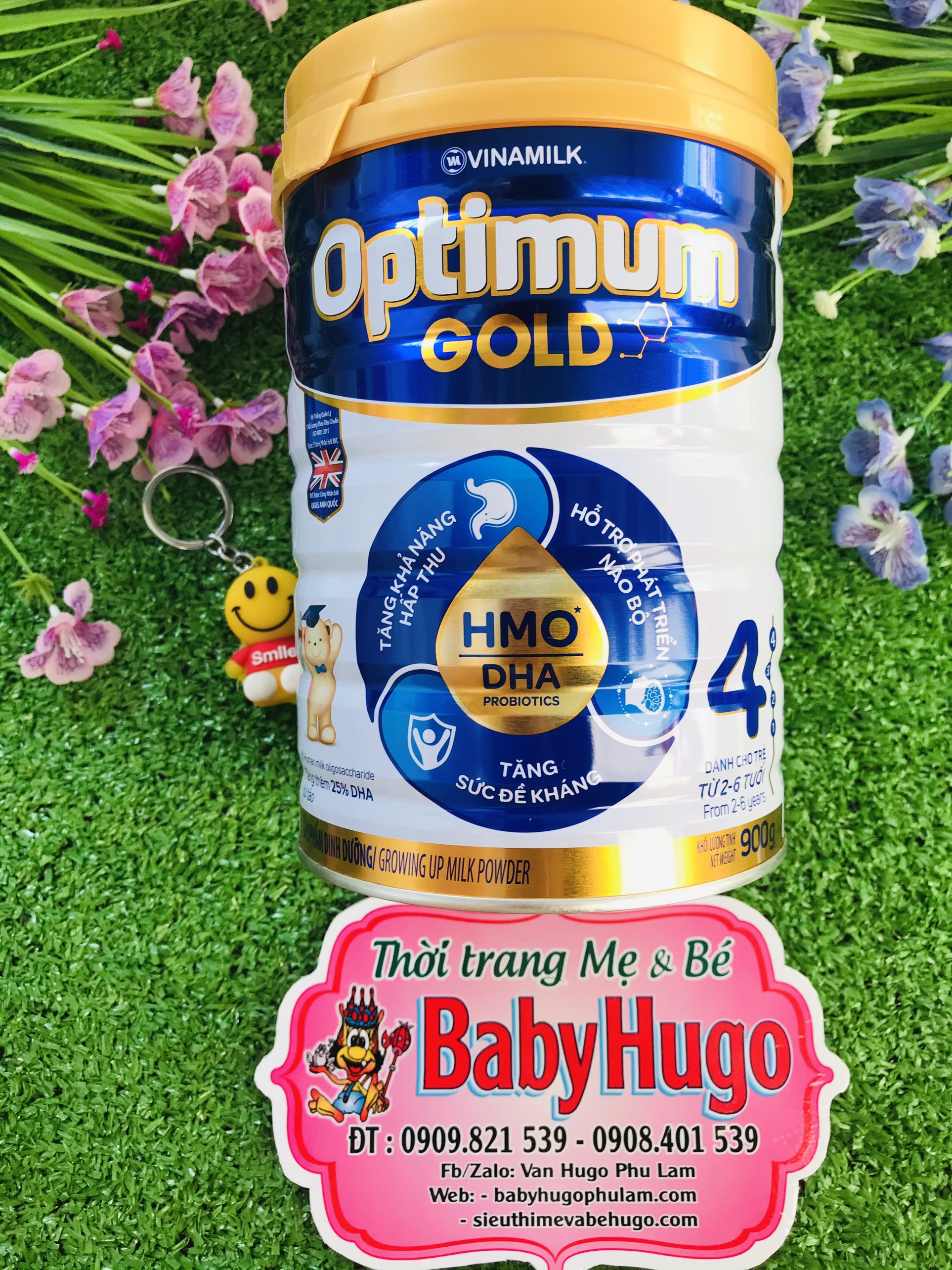 Sữa optimum gold 4 hmo 900g