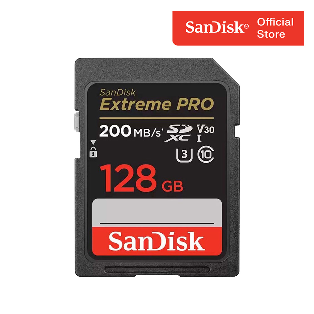 Thẻ nhớ SDXC SanDisk Extreme Pro U3 V30 128GB 200MB/s SDSDXXD128GGN4IN