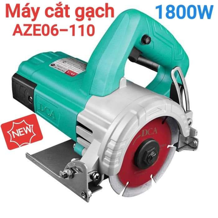 Máy cắt gạch đá 1800w dca aze06-110
