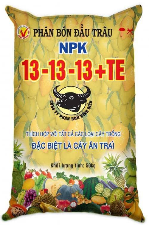 1 kg phân bón npk 13-13-13 + te