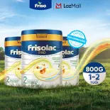 Combo 3 Lon Sữa Bột Frisolac Pro 2 800G cho trẻ từ 1-2 tuổi
