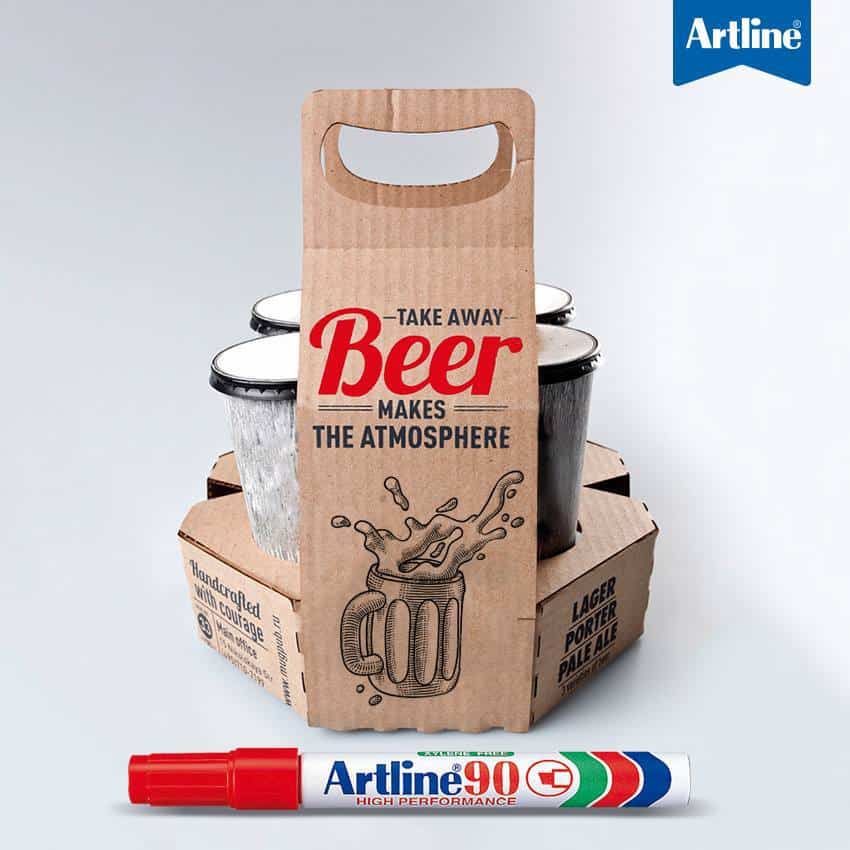 Bút lông dầu Artline Japan EK-90