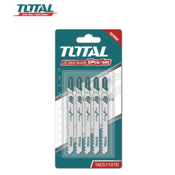 Total - tac51101d bộ 5 lưỡi cưa lọng