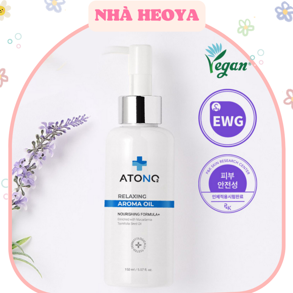 DẦU MASSAGE THUẦN CHAY ATONO2 RELAXING AROMA OIL HÀN QUỐC CHO BÉ