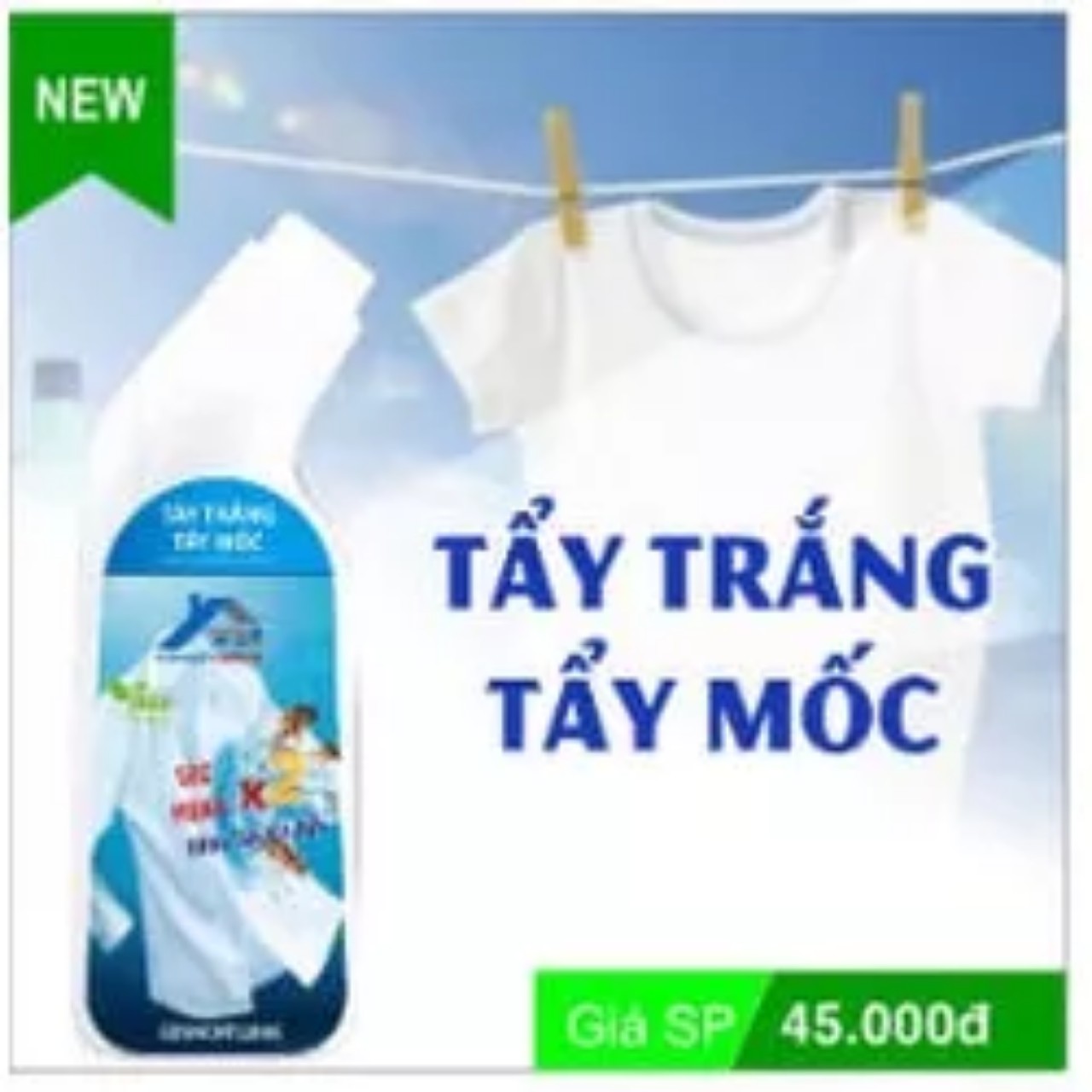 Tẩy trắng mốc quần áo X2 BIOPRO 280g