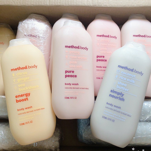 Sữa tắm method body wash 532ml
