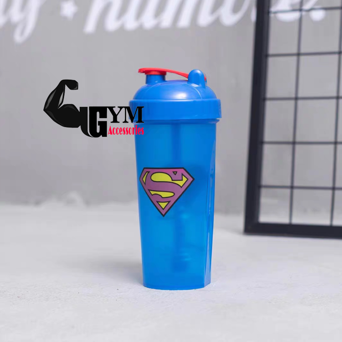 Bình lắc bình tập gym shake bottle Super Hero