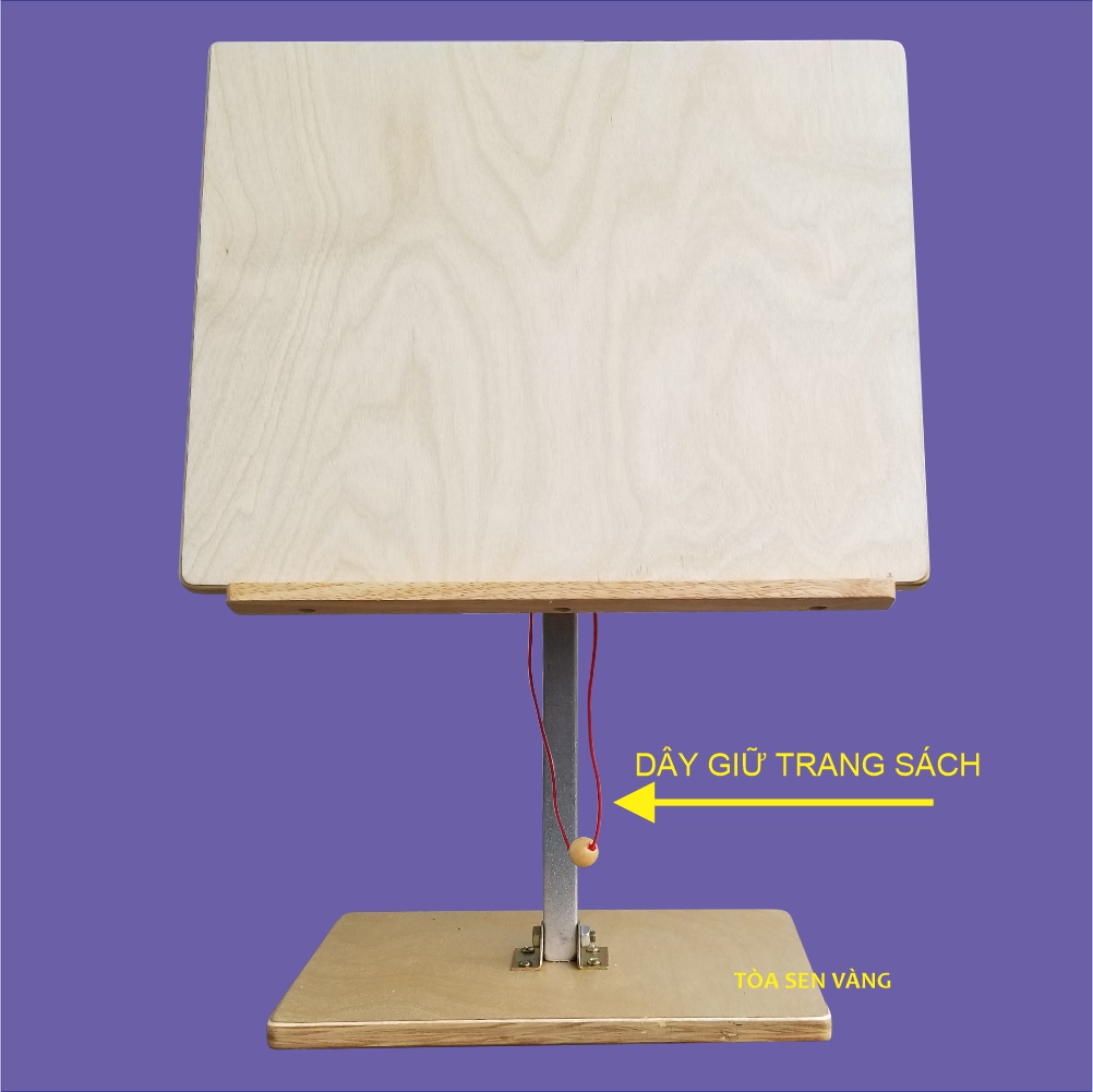 Bàn đọc sách bằng gỗ - Kệ Đọc sách xếp gọn, bàn gỗ sơn màu tự nhiên có nhiều mẫu mã lựa chọn